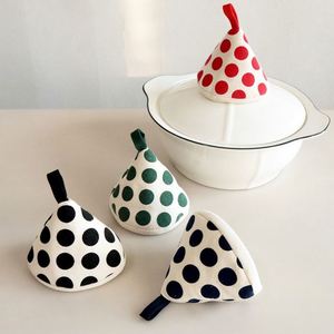 Triangular Cap <b>Pan</b> Lid Handle Protectors Triangle Knob Insulated Pot Cover <b>Small</b> Tools Cotton - Product Image 1