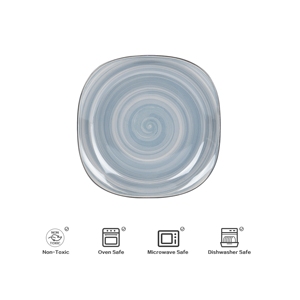 Black Grey Crockery <b>Dinnerware</b> Sets Hot Sale Wholesale Plate and Dishes Set Custom Ceramic <b>Dinnerware</b> Set - Product Image 5