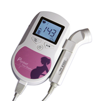 Contec – moniteur Doppler fœtal Portable de poche, Doppler fœtal, moniteur cardiaque bébé pour la grossesse, trois modes de fonctionnement, sonde 8Mhz