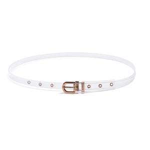 Cintura Trasparente 2.3Cm con Fibbia in Metallo per Donna, Accessorio di Moda - Product Image 1