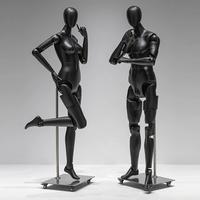 Mannequin de présentation de vêtements FBF/FBH, mannequin de corps entier masculin et féminin, mobile et artificiel