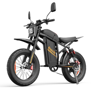 Bicicleta eléctrica de montaña Stealth Bomber de 20 pulgadas, 60v, 35ah, Enduro, con freno de disco hidráulico, doble suspensión, para adultos. - Product Image 2