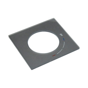 Vente en gros de feuilles de <span class=keywords><strong>verre</strong></span> <span class=keywords><strong>trempé</strong></span> noir imprimées à l'écran, personnalisées, 1 mm, 2 mm, 3 mm - Product Image 2