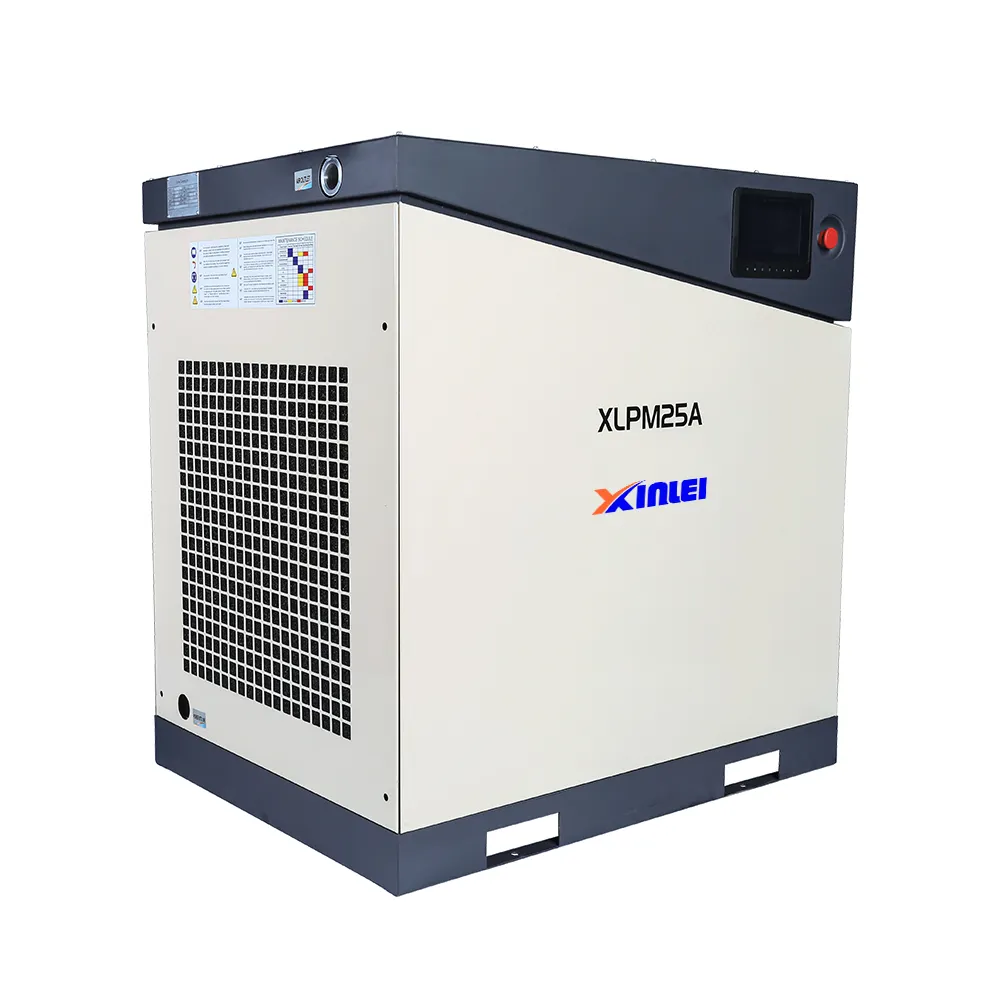 XLPM20A-E117 20HP vida invertör enerji tasarrufu hava kompresörü için satış