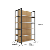 Étagères de magasin modernes, étagères de supermarché, présentoirs de magasin de détail, étagères métalliques et présentoirs en forme d'arche