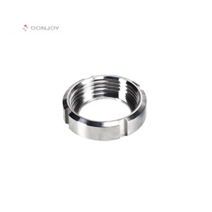 Unión Macho de Acero Inoxidable Pulido SS304 DONJOY, Tuerca de Unión DN10-DN150 <span class=keywords><strong>DIN</strong></span> <span class=keywords><strong>11851</strong></span>, Acoplamiento Sanitario - Product Image 4
