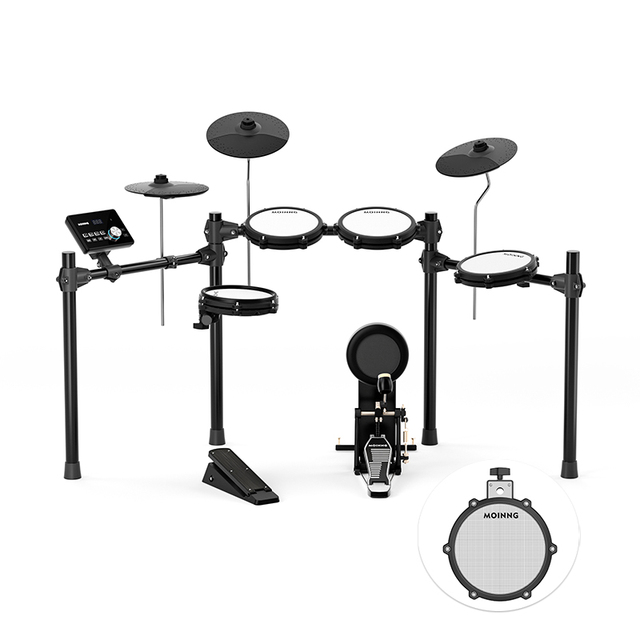 Made in China Music Instruments Drum Set 10-inch Snare Electronic Digital Drum Kit With 4 Cymbals
