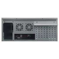 OEM Personnalisé 19 Pouces 4U Montage En Rack Serveurs Atx Châssis Boîtier De Stockage Conception Tour Moyenne Boîte En Tôle Plastique Fabrication