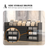 Support coulissant combiné pour carrelage céramique, marbre, quartz, parquet et granit, présentoir sur mesure