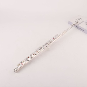 <span class=keywords><strong>Flauta</strong></span> Occidental Exquisita de 16 Orificios Niquelada para Estudiantes Principiantes y Exámenes, Ideal para Uso Transfronterizo - Product Image 3