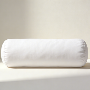 Coussin cylindrique rond de 2 à 4 cm avec garnissage <span class=keywords><strong>en</strong></span> duvet de <span class=keywords><strong>plumes</strong></span>, pour le soutien du cou, idéal pour la maison et le bureau - Product Image 2