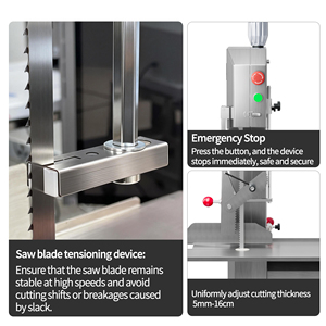 sierra Para Huesos Meat Cube Cutting Machine Bone Saw Machine <strong>Butchers</strong> Bone Saw Machine <strong>Butchers</strong> - Product Image 3