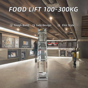 Ascensor de Servicio Moderno para Cocina y Restaurante, Capacidad de 100-300 kg, Velocidad de 0.4 m/s, <span class=keywords><strong>Montaplatos</strong></span> - Product Image 3