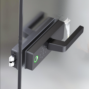 Thép không gỉ đôi cửa kính trượt khóa phần cứng miễn phí cho văn phòng thương mại trung tâm lưu trữ dữ liệu đám mây Wi-Fi - Product Image 5