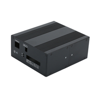 Boîtier en aluminium extrudé, profil de boîtier de contrôleur, boîtier en alliage personnalisable, boîte d'alimentation, dissipateur thermique ISO9001, amplificateur HiFi