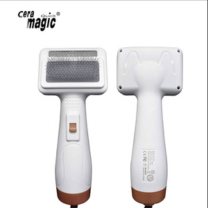 Sang Trọng Hiện Đại Không Khí Nóng Lược Cho Mèo Dogs-Có Thể Điều Chỉnh Nhiệt Độ Thân Thiện Với Môi Pet Chải Chuốt Công Cụ Đầu Lông Làm Mịn Chức Năng - Product Image 1