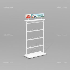 Magasin de détail Pantoufles de plage en métal Magasin Présentoir à chaussures Chaussettes Présentoir Sous-vêtements Présentoir - Product Image 6