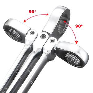 6-24 Mm Sửa Chữa Công Cụ Mở <span class=keywords><strong>End</strong></span> Wrenches Linh Hoạt Ratchet Cờ Lê Thiết Lập Để Xe Đạp Mô-men Xoắn Cờ Lê Cờ Lê - Product Image 3