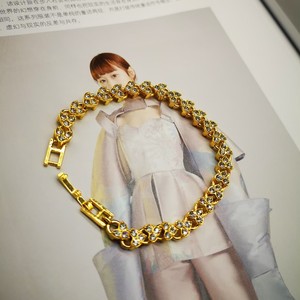 กำไลข้อมือผู้หญิง 3 สี แฟชั่นสไตล์โรมัน ประดับคริสตัล ชุบด้วยไฟฟ้า เงินแท้ 925 สำหรับเป็นของขวัญและเครื่องประดับ - Product Image 6