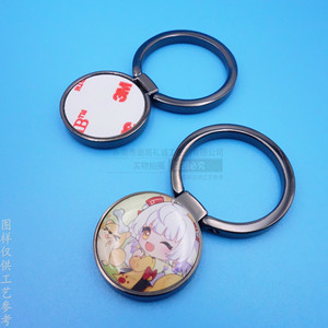 Sailor Moon Anime Round <b>Phone</b> Holder Zinc Alloy <b>Ring</b> Buckle 360 Degree Rotating Finger Stand Clamp Mount - Product Image 3