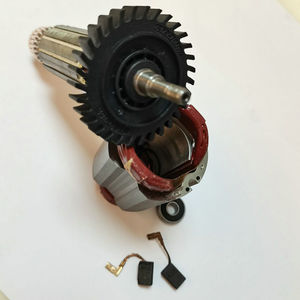 Neo Phần Ứng AC220-240V GA5030 GA4530 GA4030 GA5034 GA4534 GA4031 PJ7000 GA4034 Rôto Động Cơ + Stator + Vòng Bi + Chổi Than - Product Image 4