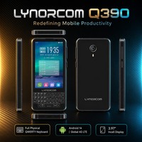 Teléfono 4G LTE con Cuerpo Metálico Resistente, Teclado QWERTY Físico Completo, Desbloqueado, Portátil, Textura Metálica, Doble SIM, OEM, ODM