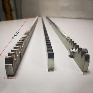 Engranaje de cremallera Puerta de apertura automática Estante de engranaje Ampliamente utilizado Operador de puerta corredera Estante de engranaje para puerta corredera - Product Image 2