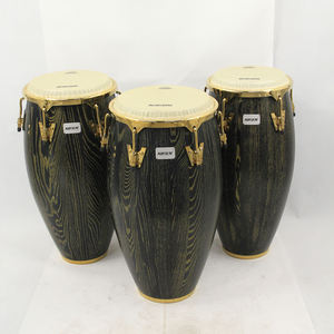 Tambor <span class=keywords><strong>Conga</strong></span> Konka de Madera Maciza, Tambor de Mano, Percusión Occidental, Congas Latinas, Excelente para Jazz, Música Folclórica y Mundial - Product Image 3