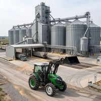 Nouveau Tracteur Agricole Autopropulsé 120 CV 4x4 avec Moteurs, Pompes, Engrenages, Composants Essentiels et Chauffage de Cabine - Prix Compétitif