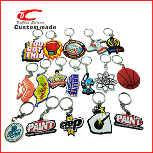 Tùy chỉnh mềm PVC <span class=keywords><strong>Keychain</strong></span> Móc chìa khóa/Móc khóa cao su mềm/Silicone Keyring 2D/3D cao su PVC <span class=keywords><strong>Keychain</strong></span> với tên logo của bạn - Product Image 5