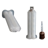 Seringue à cartouche adhésive bicomposante AP Hand Push 14 ml 1:1 avec embouts de mélange dentaire et piston pour cartouche adhésive AB