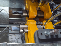 Machine automatique de fabrication de clôtures en treillis métallique en acier au carbone SADE SD-CLF, moteur 13 kW, contrôle PLC, haute capacité 80-160 m²/h, pour usage agricole