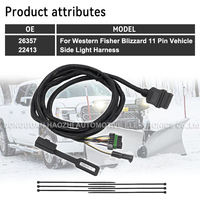 26357 22413 26347 26377 untuk Western Fisher Blizzard 11 Pin Kabel Lampu Samping Kendaraan Wiring Harness US Trailer Wiring Harness Wire