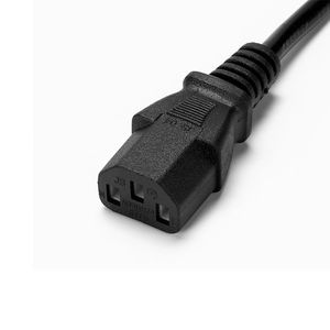 Cordon d'alimentation 0,75 m 1,5 m 1 m 2 m 3 m 5 m Noir Certifié CCC Durable Pour Moniteurs et Appareils ECG - Product Image 3