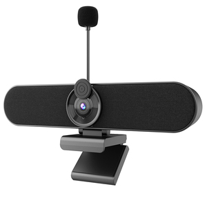 Cámara de Videoconferencia 2K Todo en Uno, Cámara <span class=keywords><strong>Web</strong></span> USB de 4MP, Barra de Sonido Estéreo Dual de 5W para Zoom/Teams/Sala de Reuniones Pequeña, Trabajo Remoto - Product Image 2