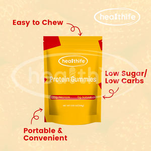 علامة خاصة مكملات الطاقة الحلال خالية من السكر حلوى بروتين نباتي لبان بروتين - Product Image 3