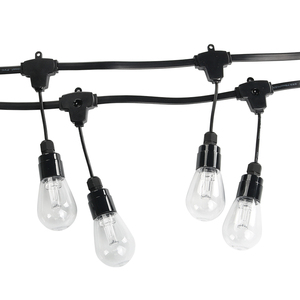 Luz Colorida  Cadena De Luces Solares Para Exteriores, 12 Metros De Largo, 100 Luces LED Impermeable Adecuada Para Jardines Y Patios 99122245