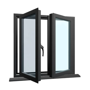 Saint Kitts Modernes Hurrikan-Resistentes Aluminium-Legierungs-Schwingfenster mit Kindersicherung Schalldichtes Design Gehärtetes Glas - Product Image 6