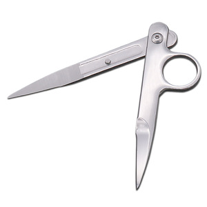 Stainless Steel Sewing Scissors Straight Head All Steel U Shape Thread Cutter Home Use - Product Image 3