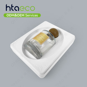 Caja de Perfume Biodegradable Ecológica con Logotipo Personalizado, Caja de Papel para Empaque de Crema Cosmética y Cuidado de la Piel Hecha de Pulpa de Bagazo - Product Image 3