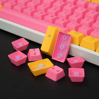 Personnalisation de touches de clavier mécanique P&M, touches PBT/ABS, moulage par injection, pièces en plastique pour clavier, personnalisation de l'ouverture des matrices
