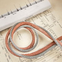 Kupfer-Vollstromschiene Hengfujia Blank Industrieller Direktpreis TJR Modell 1,5/2,5/2,8/3,0mm Durchmesser Hochflexibles Kabel