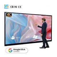 Pantalla Interactiva Táctil de 55 65 75 85 86 98 110 Pulgadas 4k, Pizarra Digital Inteligente, Pizarras Interactivas