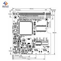 Carte mère de téléphone d'urgence SIP POE, carte mère de téléphone industriel pour diffusion