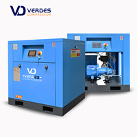 VERDES 220 240 380 400 V PM VSD Compresseurs à vis rotatifs 7.5 - 37 kw Compressor De Aire De Tornillo 8 10 16 bar Compressor De Aire