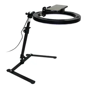 10 inch overhead ring light for live streaming