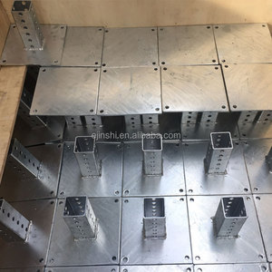 أعمدة لافتات من الأنابيب الفولاذية المثقبة المجلفنة - Product Image 4