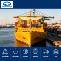 Expédition de fret maritime LCL depuis l'entrepôt chinois vers les États-Unis, livraison express porte-à-porte par transitaire, agent Seattle