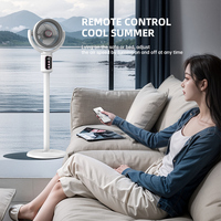 Nouvel arrivage : Ventilateur de sol à circulation d'air, télécommandé, réglable en hauteur, pour la maison, ventilateur électrique sur pied