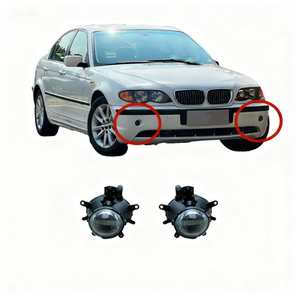 SINO Apto para <span class=keywords><strong>BMW</strong></span> Serie 3 <span class=keywords><strong>E46</strong></span> 98-04, Faros <span class=keywords><strong>Antiniebla</strong></span> 318 de Doble Puerta y Cuatro Puertas, Barra Delantera 320, Barra de Luz 325, Lámpara 328 - Product Image 3